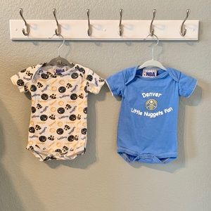 Denver Nuggets Infant Onesie (2) 6/9 Months